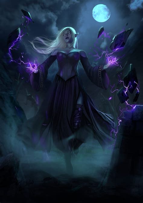 Nighttime spell of the sorceress